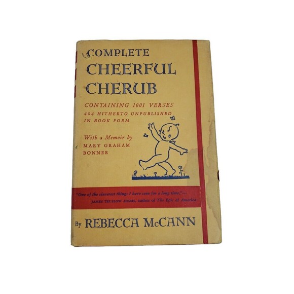 Complete Cheerful Cherub 1001 verses By Rebecca McCann (1956 - 21st Printing) - Picture 1 of 9